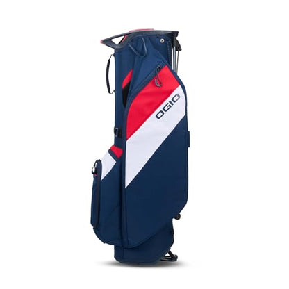 OGIO Golf Fuse 4 Stand Bag (Red/White/Blue) - color: Red/White/Blue (2025)