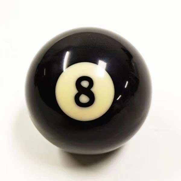 Replacement Pool Ball，Replacement Eight Ball, 2-1/4" Regulation Size Billiard, Regulation Weight，15 Object Balls - color: 8