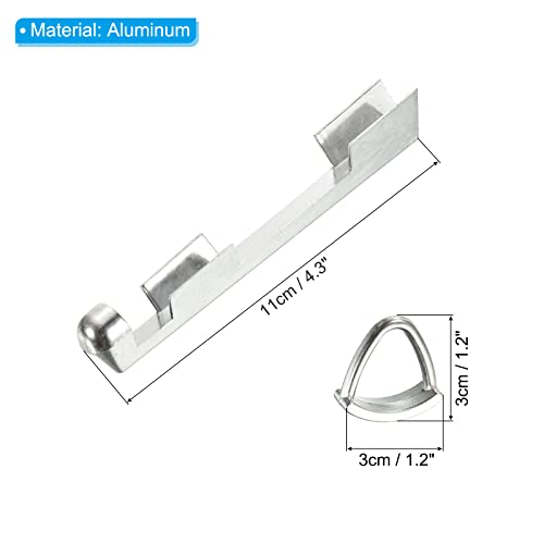 PATIKIL Billiard Pool Cue Repair Clamp, Aluminium Snooker Pool Cue Tip Fastener Cue Tip Clamp Billiard Accessories for Club Tips