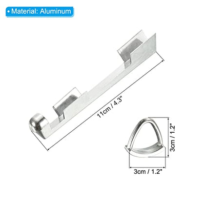 PATIKIL Billiard Pool Cue Repair Clamp, Aluminium Snooker Pool Cue Tip Fastener Cue Tip Clamp Billiard Accessories for Club Tips