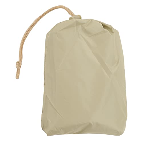 Pingss Pong Table Cover,Outdoor Waterproofs Pingss Pong Table Clothes, 190 Silver Coating Waterproofs Table Tennis Covers for Outdoor Courtyard Drawstring Style - color: Beige, size: 155*75*150cm