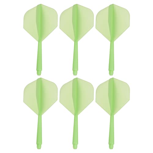 PATIKIL Integrated Dart Shaft & Flights, Pack Lightweight Dart Flight Set - color: Green
