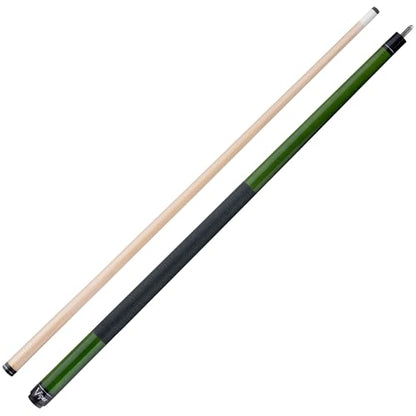Viper Elite 58" 2-Piece Billiard/Pool Cue - color: Evergreen, size: 20-Ounce