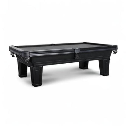 Empire USA - Corona Slate Pool Table W/Premium Billiards Accessories - (7FT and 8FT,Stain Black) - size: 8FT Without Installation