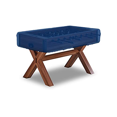 Covers & all Foosball Table Cover 18 Oz Waterproof 100% Weather Resistant Outdoor Game Table Cover with Elastic at 4 Sides (56" W x 52" D x 15" H, Blue) - color: Blue, size: 56"W x 52"D x 15"H