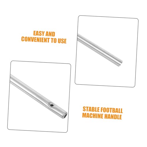 Toyvian Foosball Table Operation Pole Metal Replacement Rod for Soccer Machine Accessories Table Soccer Parts for Boys and Girls and Adults