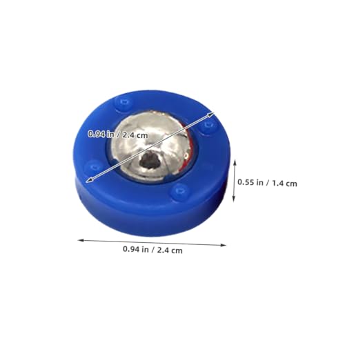 Abaodam 20pcs Tabletop Shuffleboard Game Pucks Set Mini Curling Accessories Sturdy Plastic Indoor Fun for Ages Replacement Parts for Shuffleboard Table