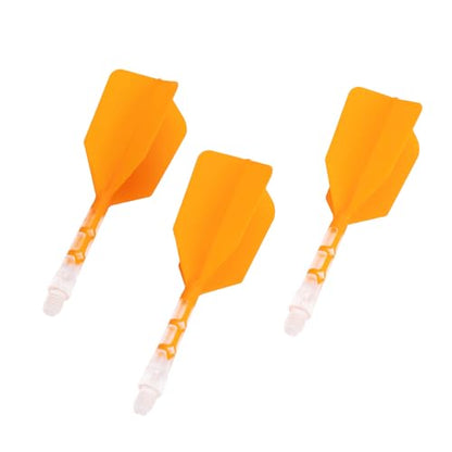 CUESOUL ROST T19 Integrated Dart Shaft and Flight Slim Shape M Size 28mm - color: Orange