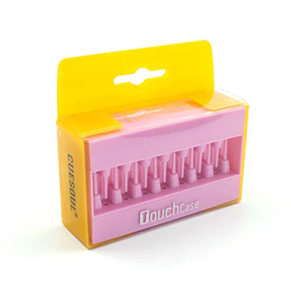 CUESOUL Touch-Point Soft Dart Tip Point with Touch Dart Case Tool for Dart Tip Replacement and Dart Tip Remove - color: Pink