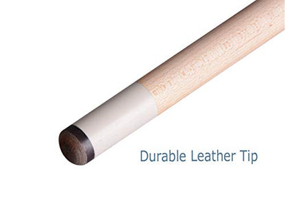58 inch Hand-Painted Series 2-Piece Billiard Pool Cue Stick with Irish Linen Wrap - color: Blue, size: 18oz