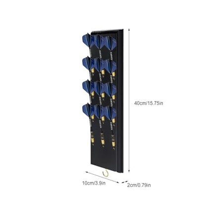 Dart Wall Holder, Space-Saving Wooden Display Stand, Dart Storage Stand for Steel, for Home Office Bar Game Room Living Room Bedroom Entertainment