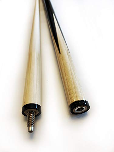 Pool Sticks 2-Piece 58 Inch Wooden Billiard Cue Hard Wood Pool Cues 19-21 oz Economic Cues Good for House and Bar Use American Pool Game Practice Cues for Begginer Starters, Set of 4