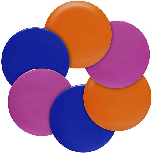 GOOSO Disc Golf Set 6 Discs Only for Outdoor and Backyard | Driver, Mid-Range and Putter Discs for Comfortable Plastic - style: 6 pc
