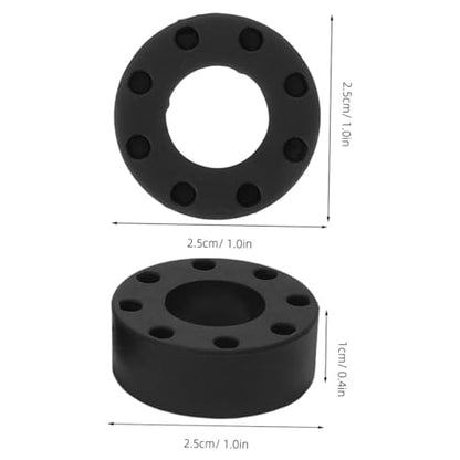 MAGICLULU 16pcs Foosball Table Rod Bumpers Rubber Replacement Protectors Fit for Standard Table Soccer Rods Easy Installation for Home Office Recreation Use