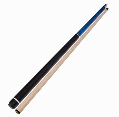 Accuplay Billiards 58" - 2 Piece Break Pool Cue Stick Made of Hardwood Canadian Maple - 23 Ounce Choose Black, Red, Green or Blue - color: Blue