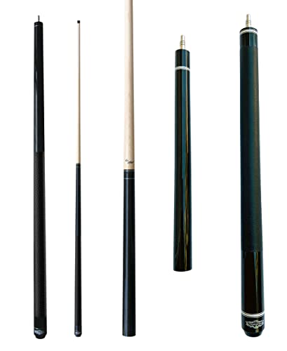 Combo Deal ! Champion Constellation Pool cue and Nemesis Jump and Break cue, Pro Taper,2X2 Cue Case, Two Champion Gloves - size: Jump break cue 19oz, Playing cue 18oz, style: Model 1