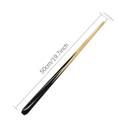 Kids Pool Stick - 20 Inch Short Children Billiard Cues, Wear Resistant Pool Cue Shaft | Hand Polished Wooden Billiard Cue, Billiards Cue Stick, Pool Table Sticks Suitable for Kids Boys Girls