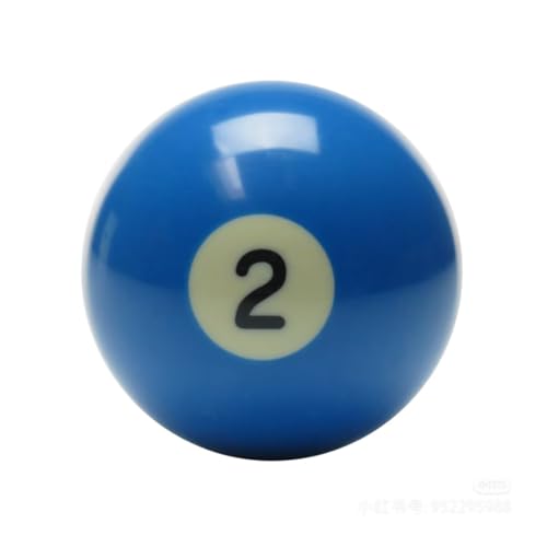 Replacement Billiards Ball, 2-1/4" Regulation Size, Object Balls with Cue Ball & Billiard #8 Ball, Standard Billiards Ball Accessories - color: 2