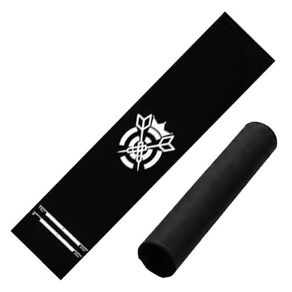 Genérico Darts Mat - Portable with Velvet Throwing Line | Protective Dart Mat | for Residence, Leisure Area, Game Room, Office and Rest Room