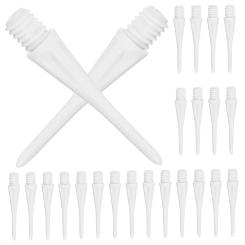 YARNOW Soft Head Point Supplies Replacement Needle with Parts Soft Tip Soft Tip Accessories Soft Tip Flights - color: White