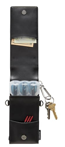 Casemaster Voyager Leatherette Wallet with Nomad Case, Holds 3 Steel Tip or Soft Tip Darts Fully Assembled, Portable Storage Accessories - style: Pro