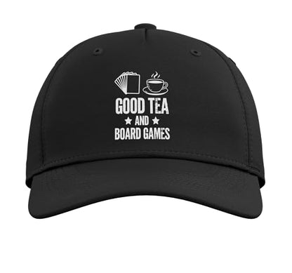 Tabletop Board Games Adjustable Baseball Hat - color: Black