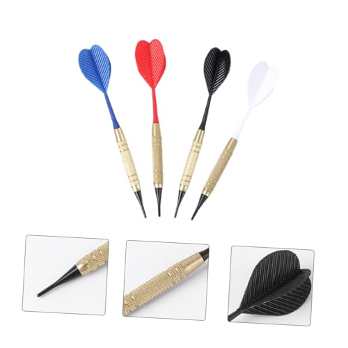 Abaodam 12pcs Electronic Dart Boys and Girls Soft Tip Random Colors for and Beginners