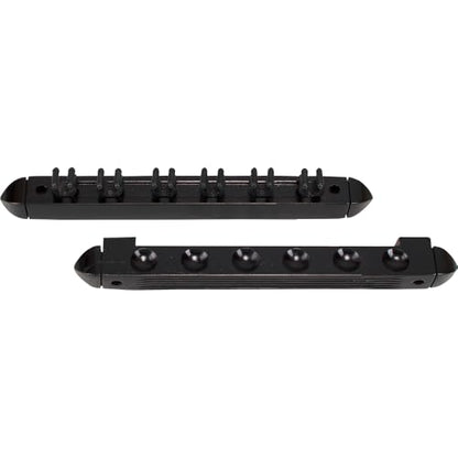 Action 6 Pool Cue WR6S Standard Clip Wall Rack - color: Midnight