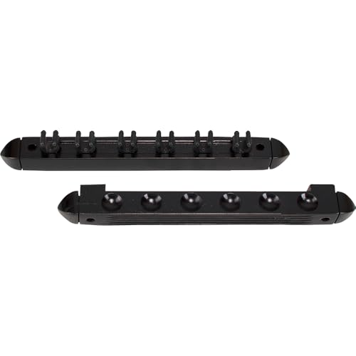 Action 6 Pool Cue WR6S Standard Clip Wall Rack - color: Midnight