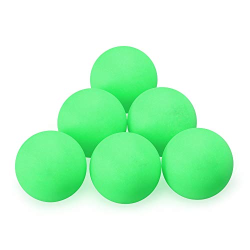 HUIOP Table Tennis Balls, 24Pcs 40mm Table Tennis Balls Ping Pong Balls Amateur Advanced Training Practice Balls