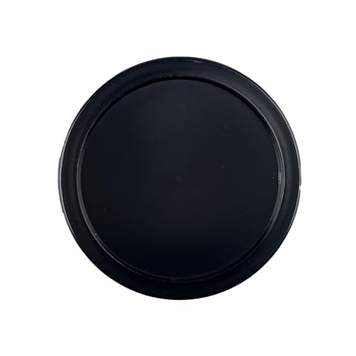 12 Pack 2.5 Inch Air Hockey Pucks for Small Size Table - color: Black