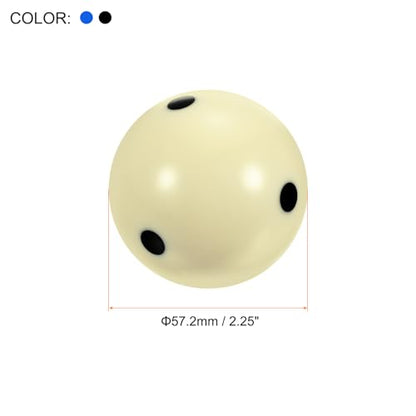 PATIKIL Pool-Billiard Cue Ball, Pro Cup Cue Ball Practice Training Pool Ball for Billiard Room Game Room - color: Blue/Black