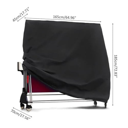 1pc Ping Pong Table Cover Heavy Duty Waterproof Dust-Proof Tennis Protection for Indoor/Outdoor Storage