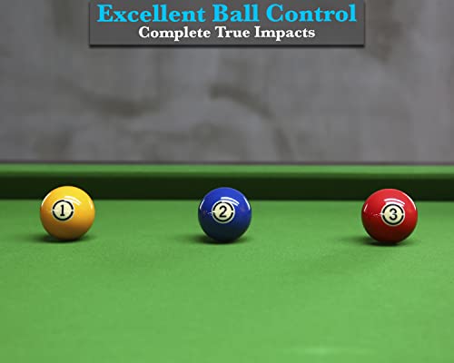 JAPER BEES Billiard Ball/Pool Ball Set Complete 16balls 2-1/4" Regulation Size&Weight Resin Ball - style: Tournament Superior