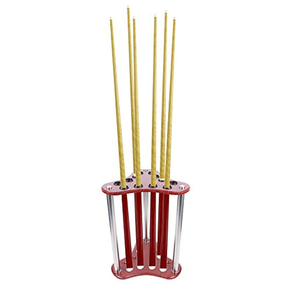 12 Holes-Club Organizers Club Display Billiards Cue Sticks Putter Rack Corner Billiard Ball Poles Holder can Holds 12 Pool Sticks - style: style 8