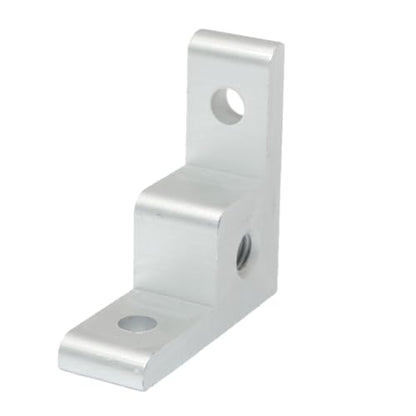 RLECS 4pcs Aluminum Profile Plate Fastener Caster Connector 2020 Right Angle Anchor Wheel Connector Wheel Fastener Set Right Angle Extruded Corner End Panel