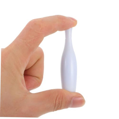 Yardwe 30Pcs Mini Bowling Pin Indoor Bowling Game Compact Bowling Pins for Adults for Family Gatherings Unique Present Improves and Coordination
