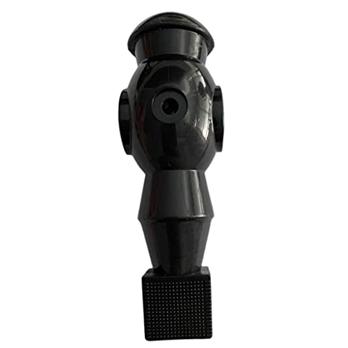 Mnixy Cutefly 5/8" Foosball Man Table Guys Man Soccer Player Part for Dynamo Table (Black)