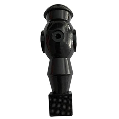 Mnixy Cutefly 5/8" Foosball Man Table Guys Man Soccer Player Part for Dynamo Table (Black)