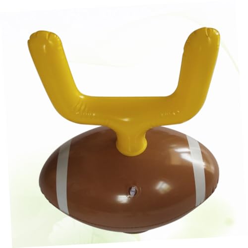 NOLITOY Inflatable Ring Toss Hat Fun Throwing Game for Adults PVC Material Easy Inflate and Fold Outdoor and Indoor Educational Plaything to Enhance Motor Skills and Coordination