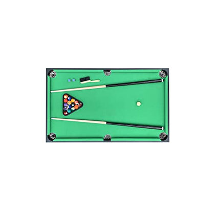 KICK Pentacle 55" 5-in-1 Multi Game Table – Foosball, Billiards/Pool, Push Hockey, Shuffleboard & Bowling - color: Brown