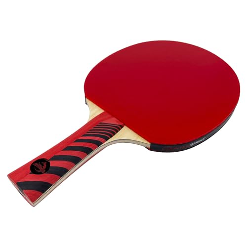 Counterstrike Omega Wolf Paddle Bundle (Includes Hard Case & 6 Balls) | Ping Pong Paddle | Offensive Table Tennis Paddle | ITTF Approved | Ping Pong Set - color: Silver Paddle Hard Case