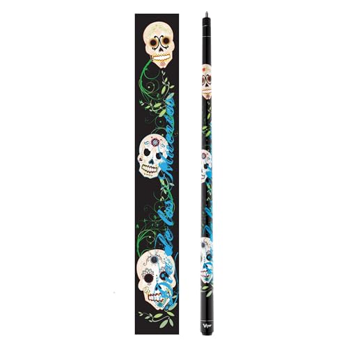 Viper by GLD Products Underground 58" Pool Cue - color: Dia de los Muertos, size: 19 Ounce