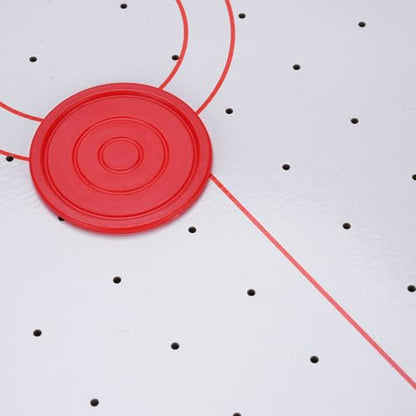Air Hockey Table, Compact Portable Design for Stress Relief, Mini Air Hockey Game, for Family Kids Adults Indoor Outdoor Play