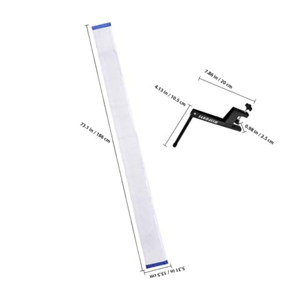 Portable Table Tennis Net Set Elastic Mesh Design for Pong Games Easy Installation Reliable Ball Retention for Training and Competitions
