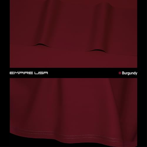 Empire USA - Billiard Worsted Speed Cloth（Felt） 7/8/9 FT - color: Burgundy, size: 9ft
