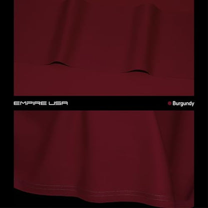 Empire USA - Billiard Worsted Speed Cloth（Felt） 7/8/9 FT - color: Burgundy, size: 9ft