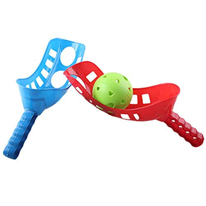Throw Games, Safe Scoop Ball Games Unroll Lightweight Plastic and Park for Adult Kids