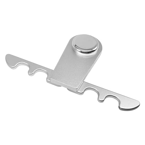 Portable Pool Stick Holder - 4-Cue Weighted Claw for Billiard Table, Silvery - color: Silvery
