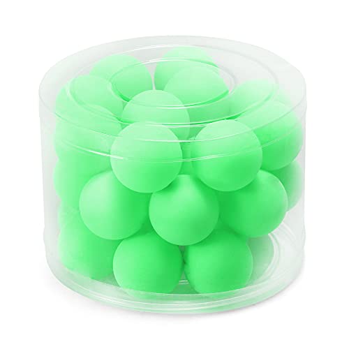 HUIOP Table Tennis Balls, 24Pcs 40mm Table Tennis Balls Ping Pong Balls Amateur Advanced Training Practice Balls